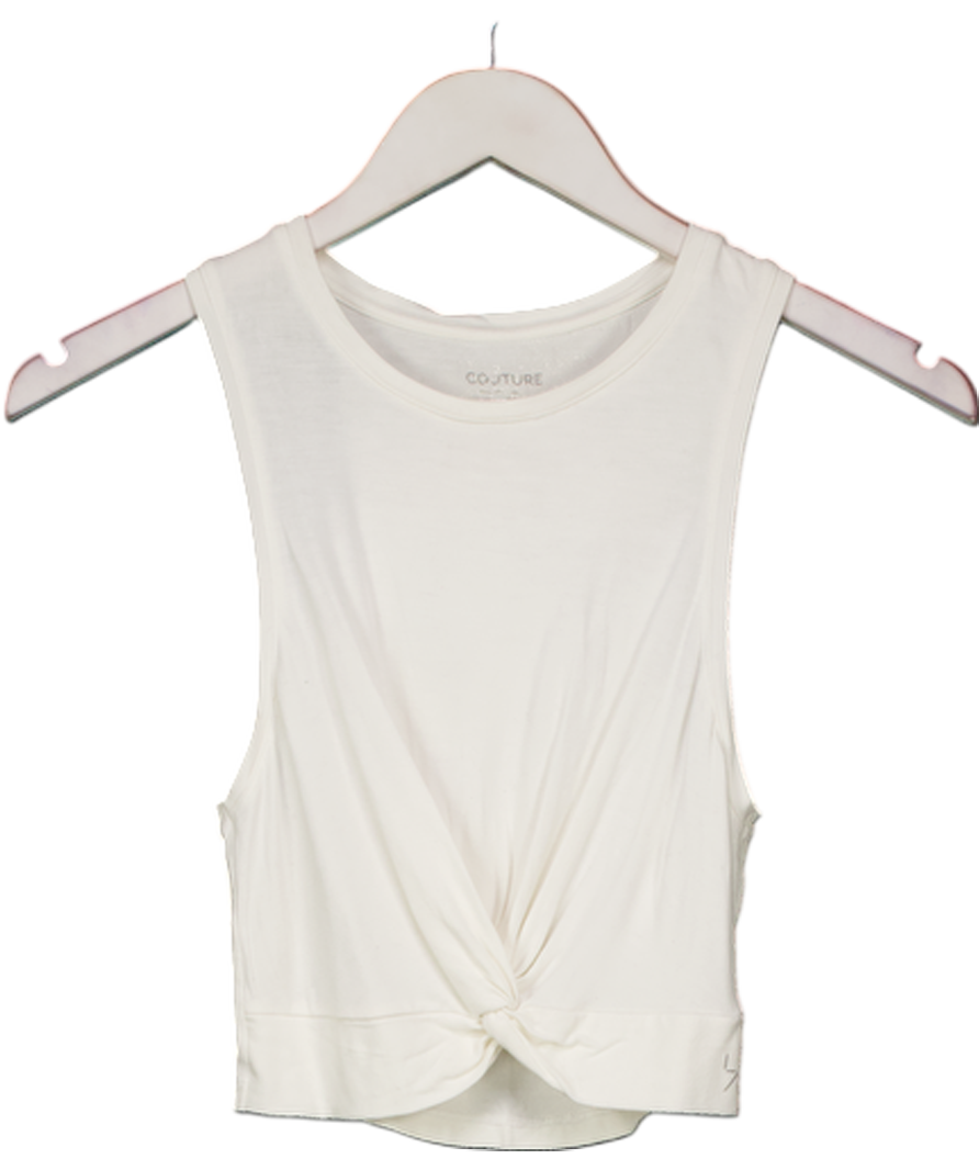 couture White Tank Top UK XS