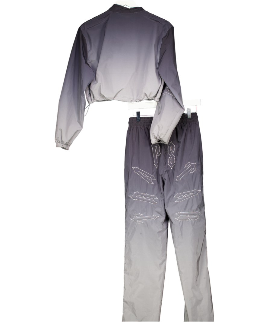 Trapstar Grey Shell Jacket And Joggers Set UK S