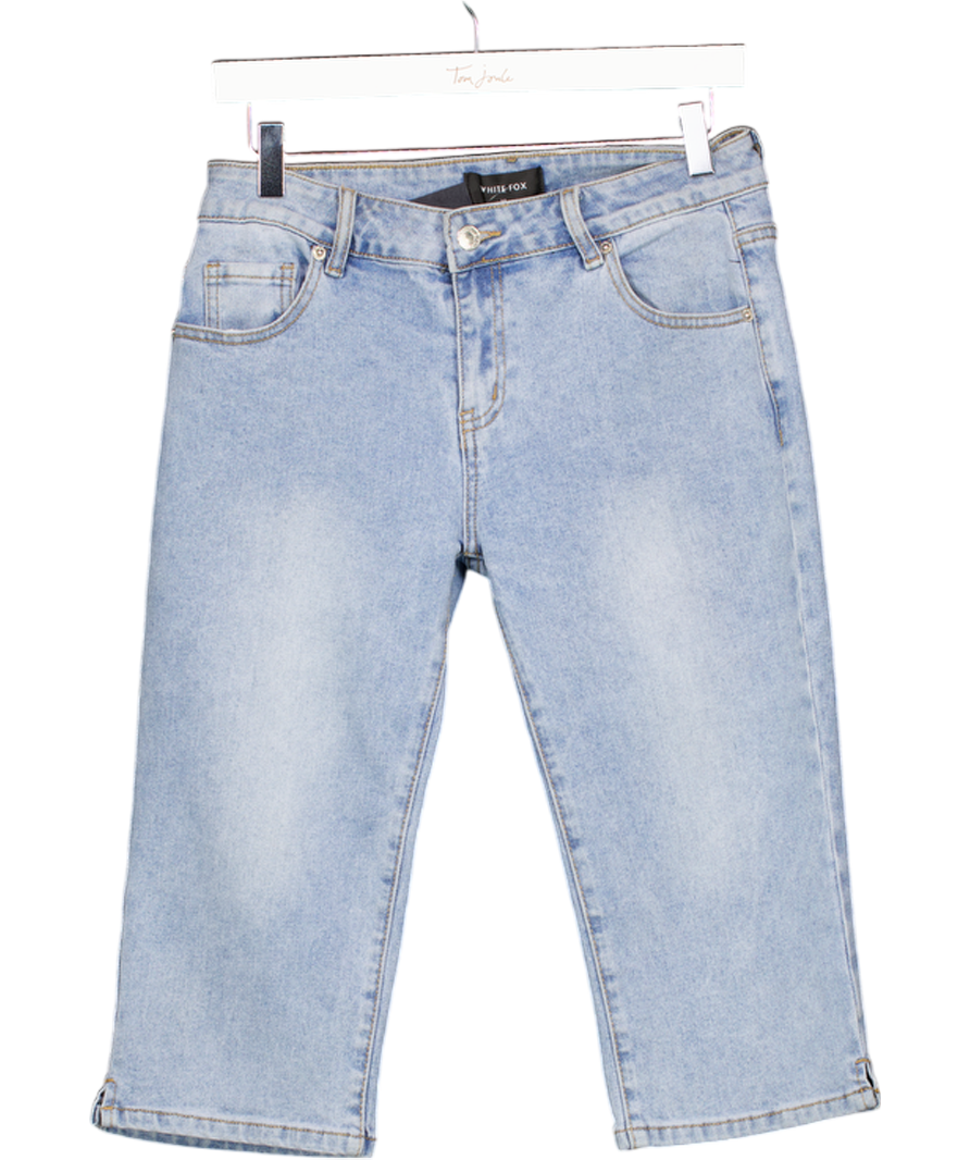 White Fox Blue Annie Low Rise Capri Jeans Vintage UK M