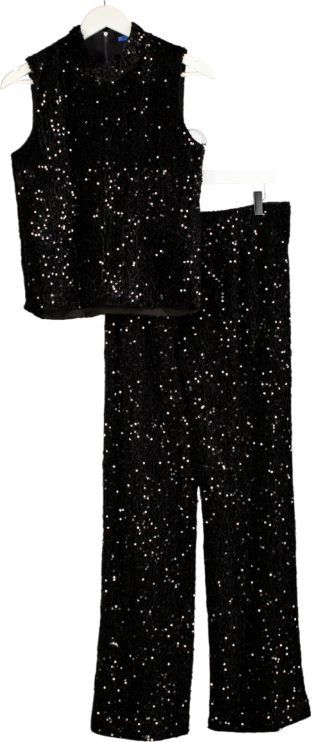 J.McLaughlin Black Carter Pant (uk10) And Leeza Top Set UK S