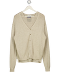 ZARA Man 2-piece Beige Linen Blend Cardigan (uk S/m) & Sleeveless Top Set UK M