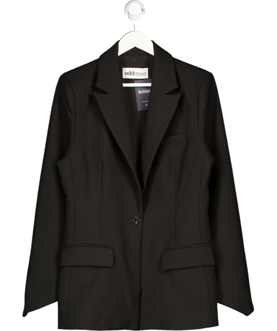 ODDMUSE Belted Blazer  Black UK S