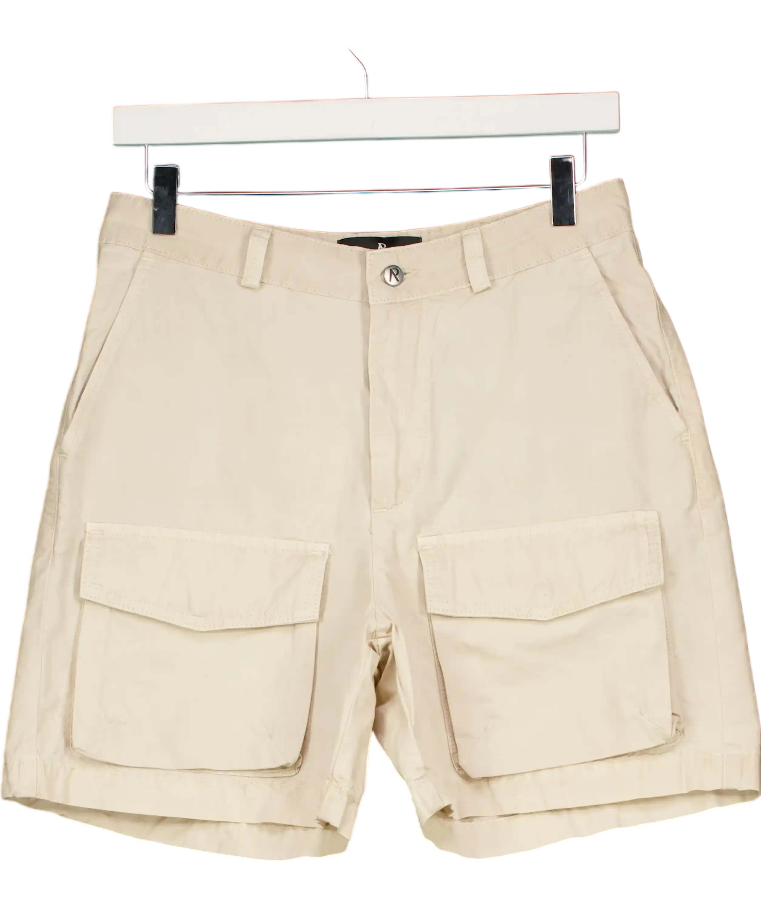 Represent Beige Front Pocket Cargo Short UK S