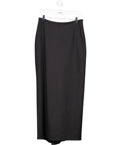 Joseph Black Wool Pencil Skirt UK M