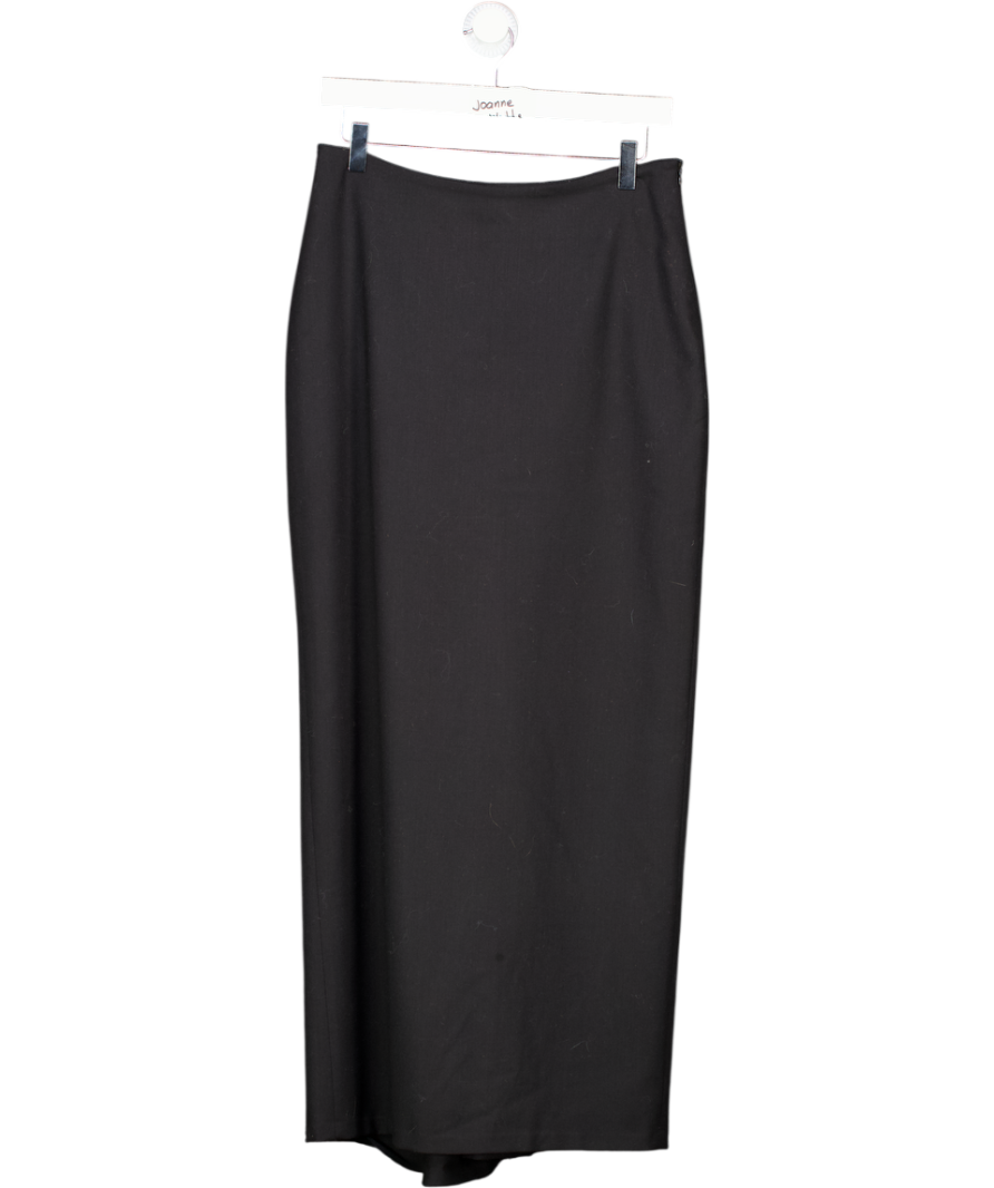 Joseph Black Wool Pencil Skirt UK M