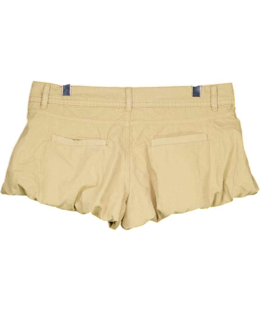 Jaded London Beige Puffball Micro Shorts UK 10