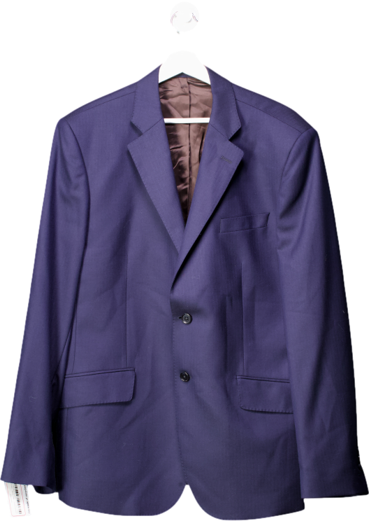 Hawkins & Shepherd Blue Tailored Blazer UK M/L
