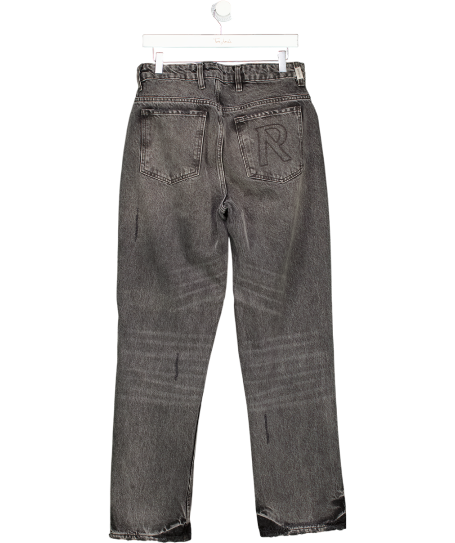 REPRESENT Charcoal Grey R2 Rep Denim Straight Leg Jeans W32
