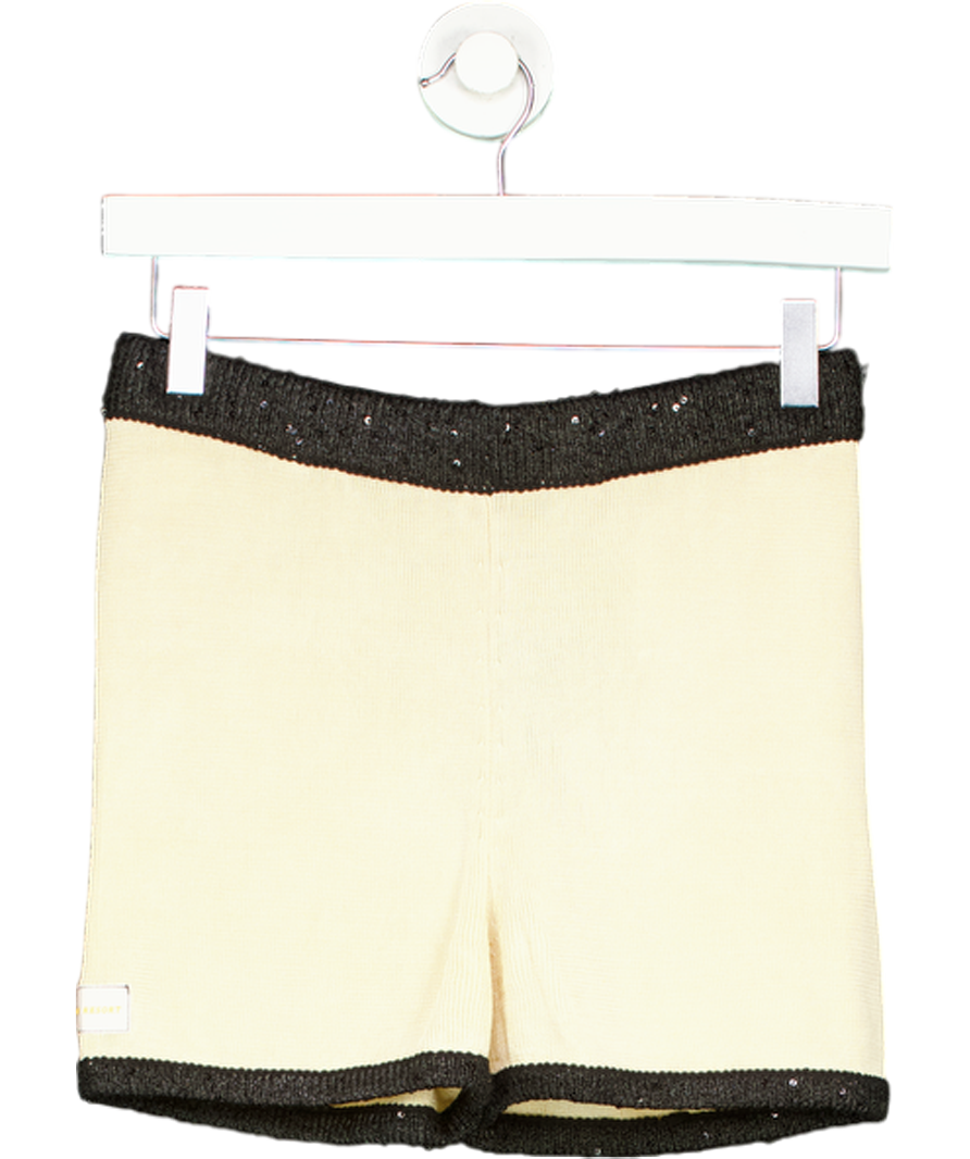 Asta Resort Cream Naomi Contrast Champagne Short UK S
