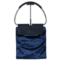 Stee Velvet Blue Shoulder Bag