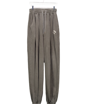Blacksmith Apparel Grey Varsity Cuffed Joggers UK S