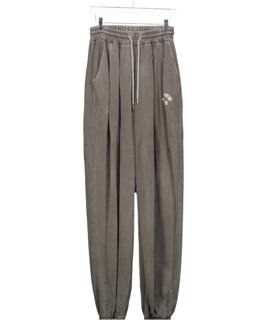 Blacksmith Apparel Grey Varsity Cuffed Joggers UK S