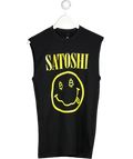 Black Satoshi Nirvana Boxy Vest UK S