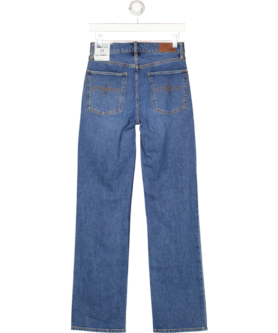 River Island Blue Petite Sculpt Skinny Jeans UK 6