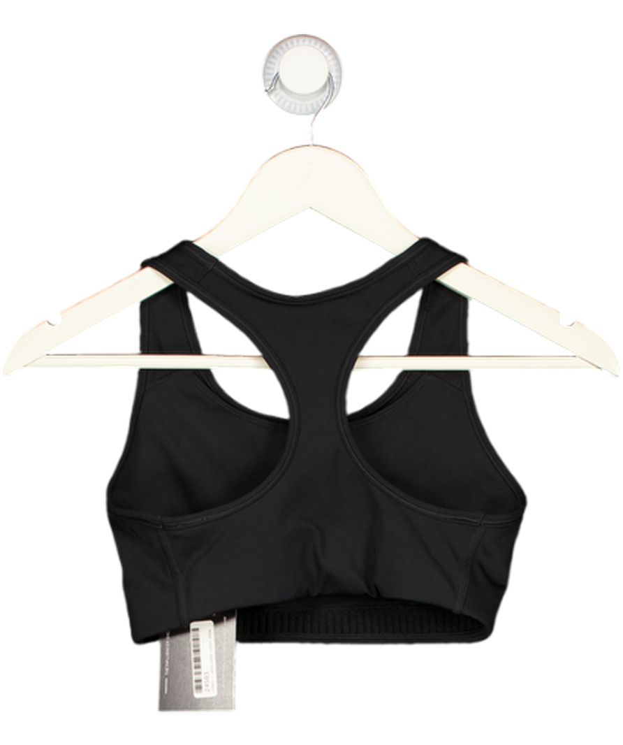 Nike Black Swoosh Racerback Sports Bra UK S