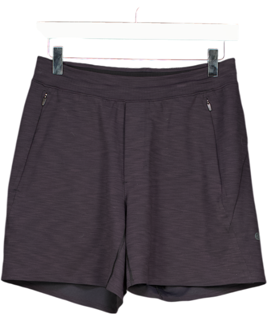 Lululemon Black Pace Breaker Linerless Running Shorts UK S