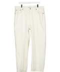 Abercrombie & Fitch Cream The Loose High Rise Jeans W33 UK 16