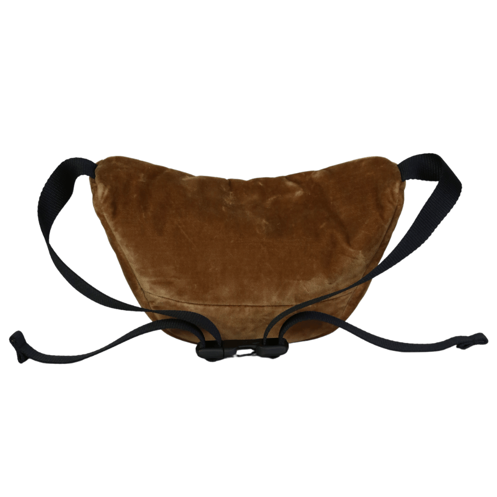 Artipoppe Beige Magic Belt Bag Tan In Organic Velvet