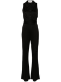 Diane Von Furstenberg Black DVF Kellie Jumpsuit UK M