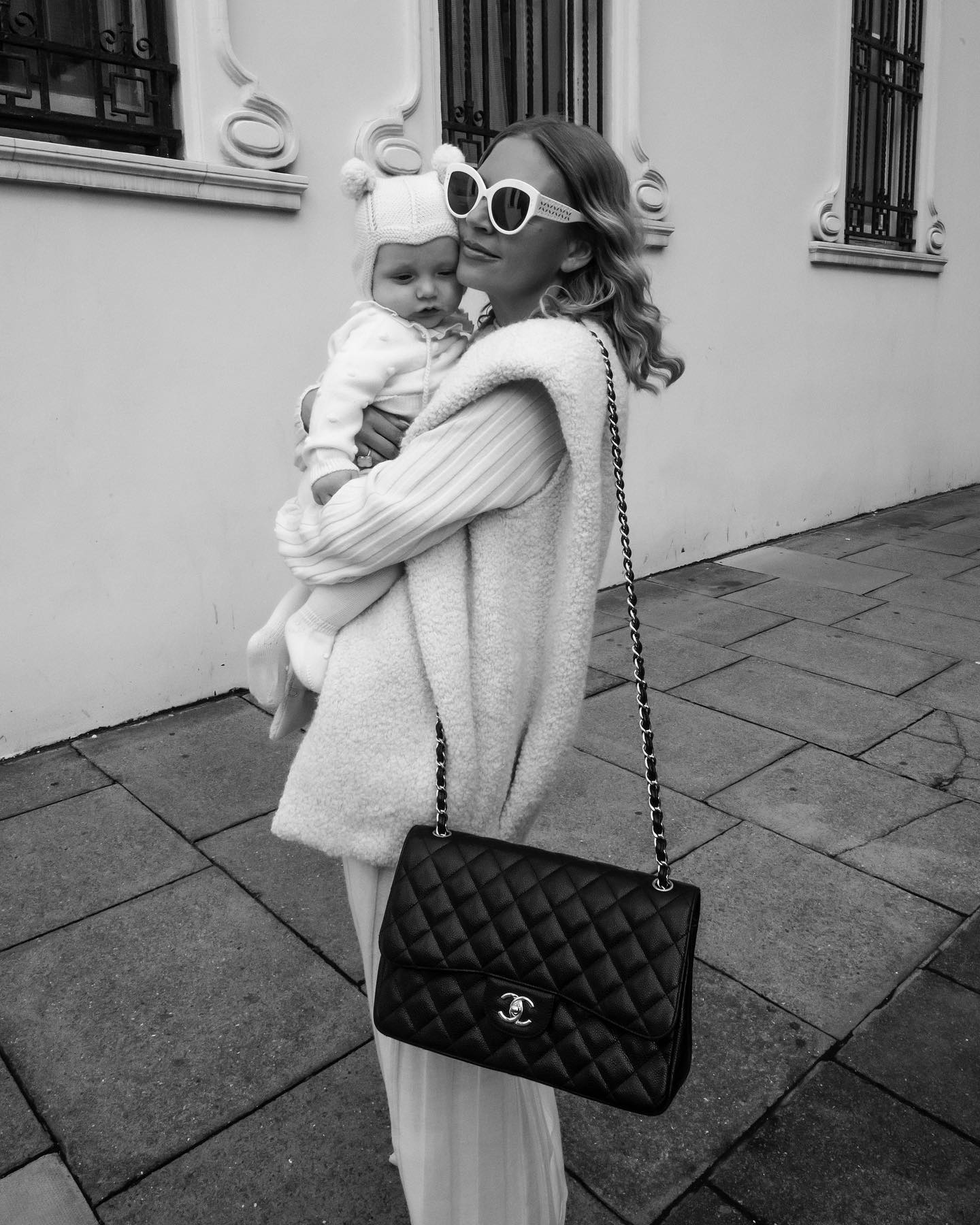 Isabel Marant Cream Faux Sherling Gilet UK 8