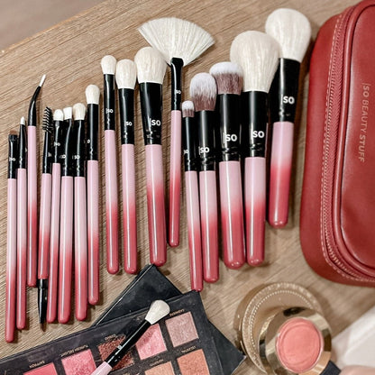 So Beauty Stuff "So Complete" Luxury Vegan & Cruelty Free 18pc Everyday Makeup Brush Set