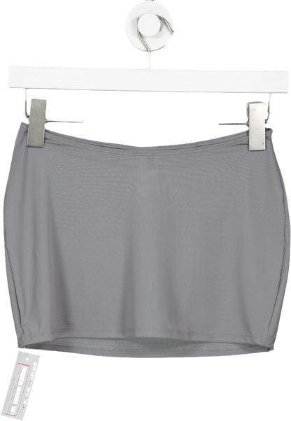Davis Active Grey Swim Micro Mesh Skirt Steel UK XS/S