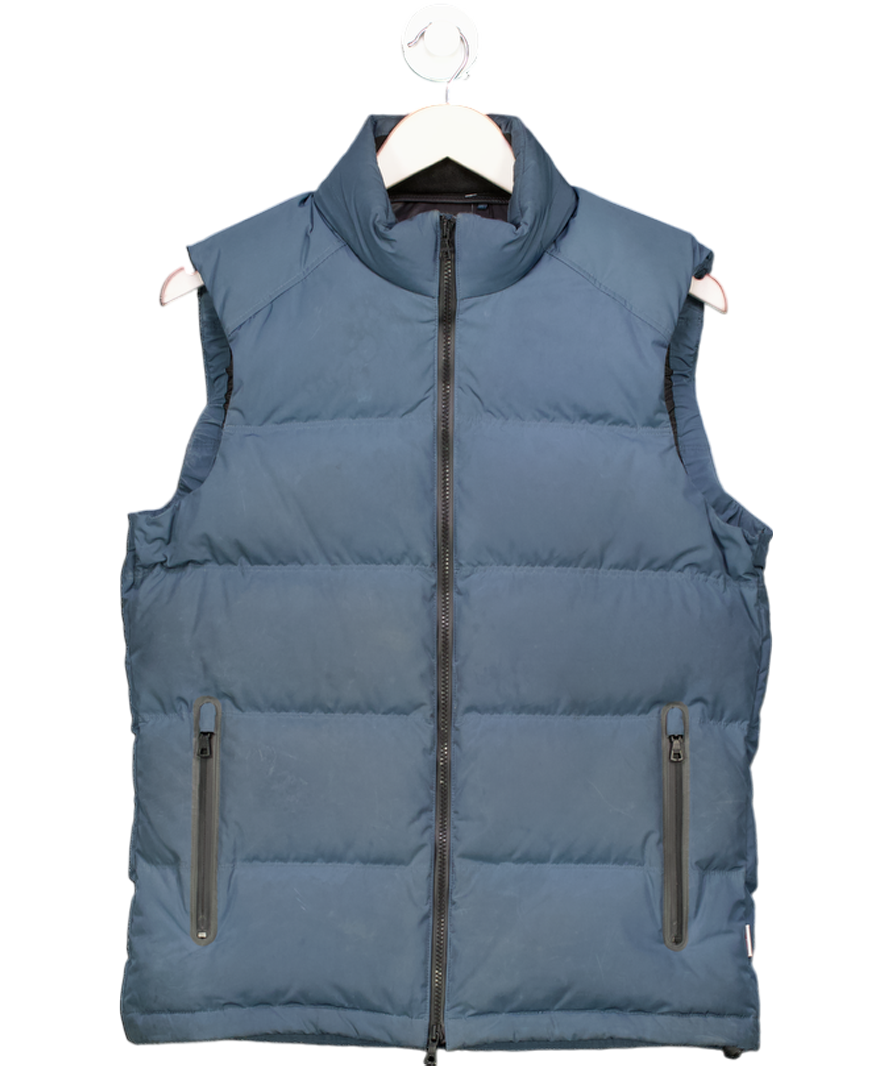 Orlebar Brown Petrol Blue Down Filled Gilet UK S