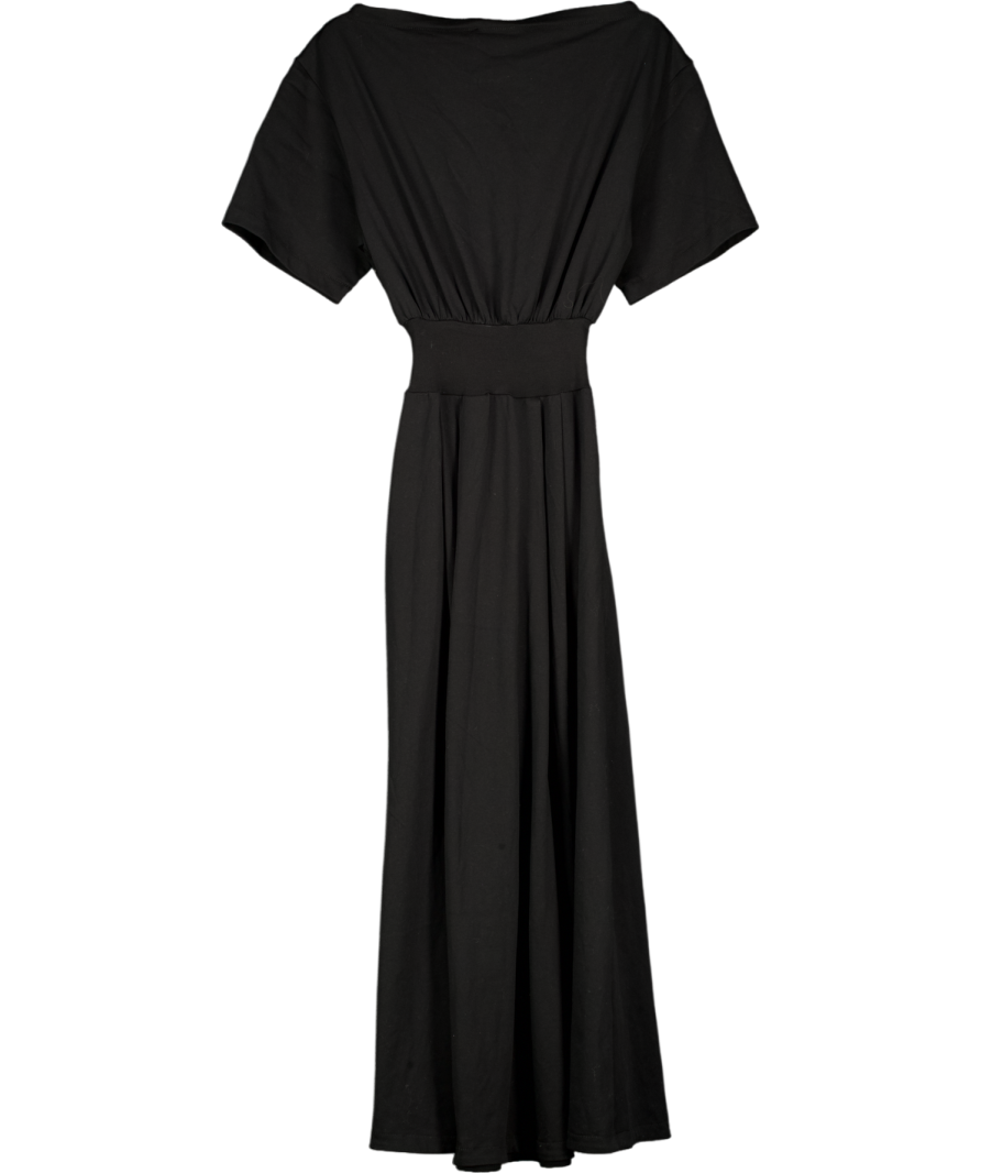 DISSH Black Asymmetric Maxi Dress UK S – Reliked