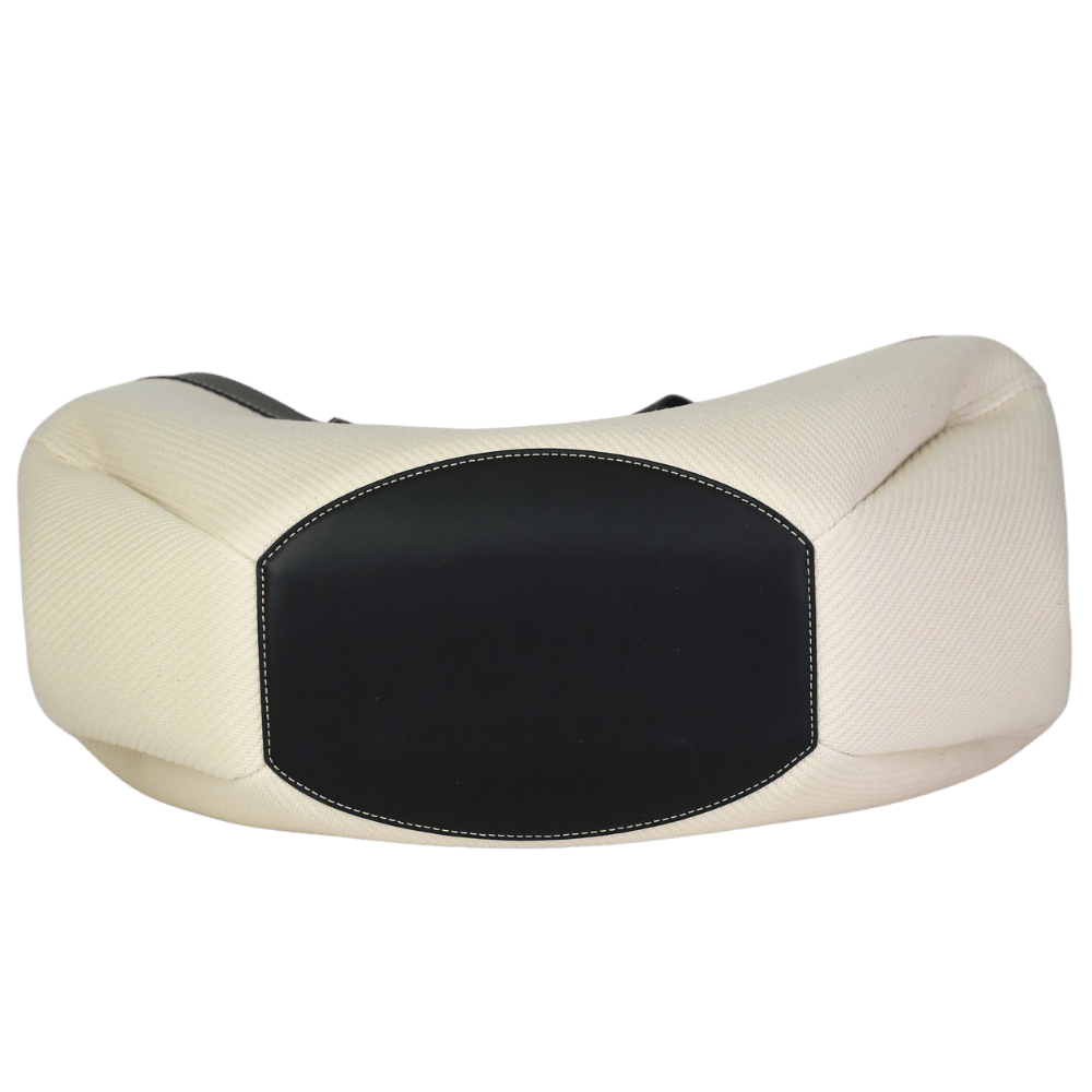 Polene Cyme Edition Black Leather & Canvas Bag