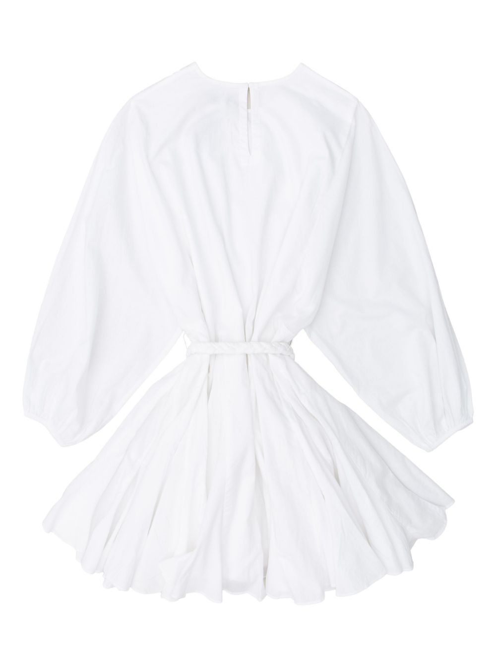 Rhode Resort White Ella Dress with braided belt UK S