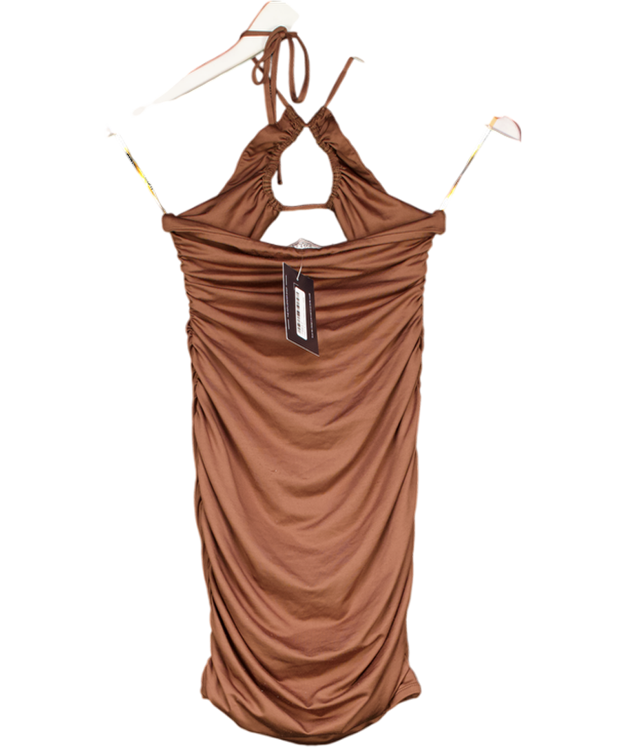 Oh Polly Princess Polly Women's Brown Dress UK 8