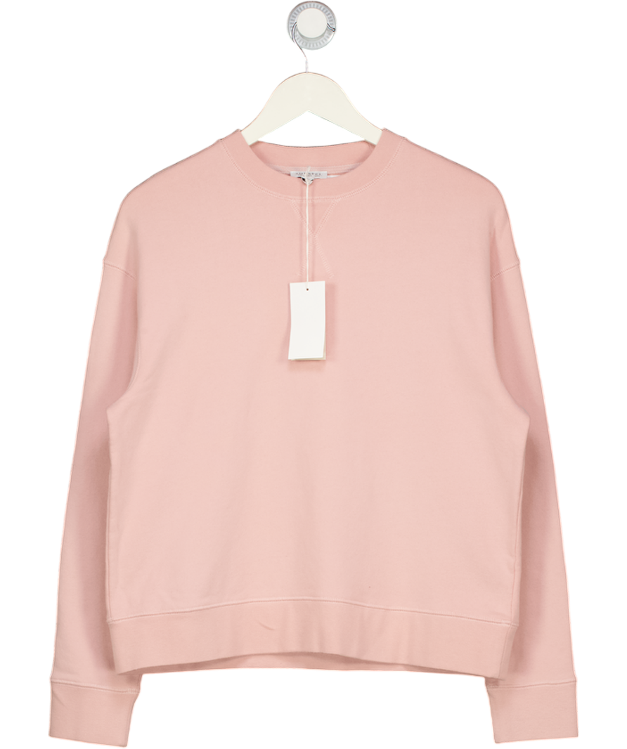 SUNSPEL Soft Pink Luxury Loopback Sweatshirt UK XXS