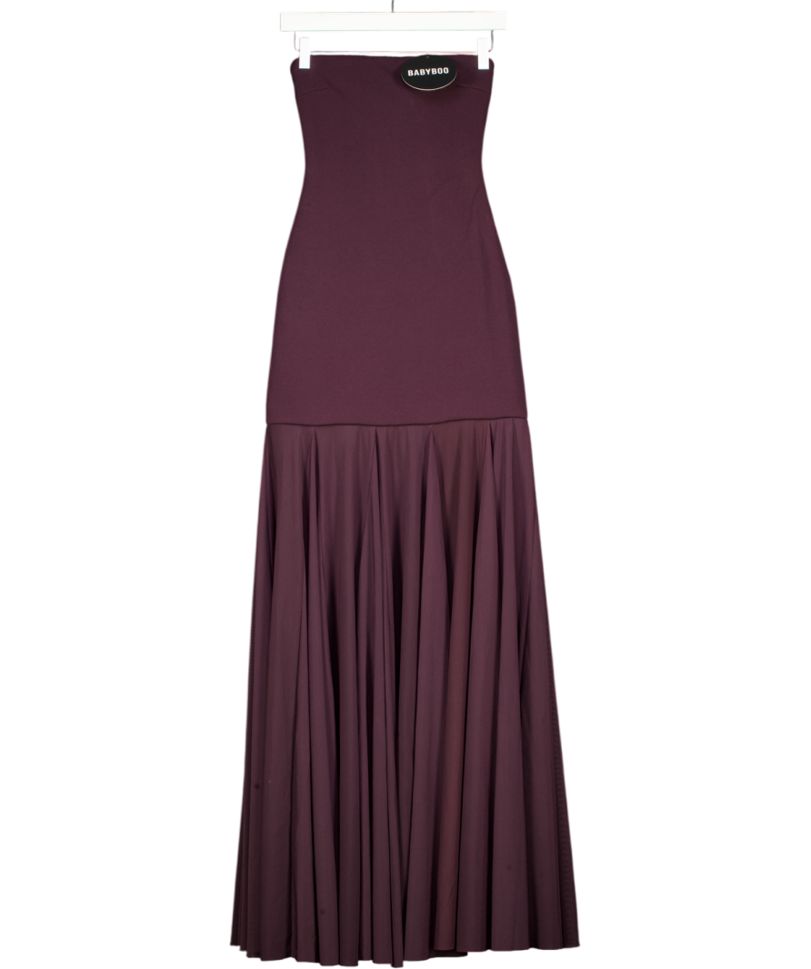 Babyboo Merritt Gown - Plum Purple UK XS