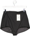 The sourced collection Black Micro Mini Shorts UK 8