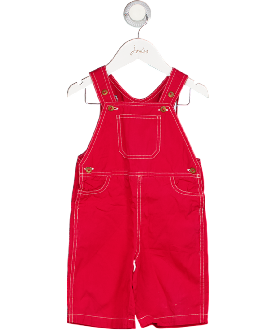 Petit breton Red Straight Leg Dungarees 12-18 Months