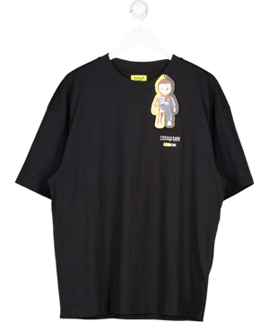 Miight Jaxx Black Buddy Lee  Mighty T-shirt UK L