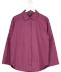 ASOS Purple Oversized Placket Detail Shirt UK S