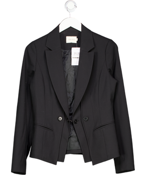 REISS Black Double Buttoned Blazer UK 10