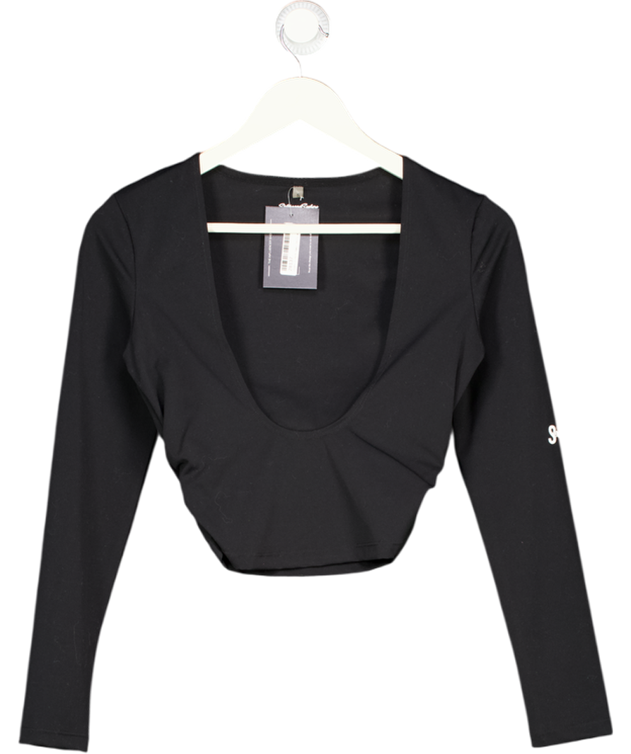 Sisters & Seekers Black Long Sleeve Top UK S
