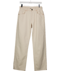 Raey Cream Crop Organic-cotton Straight Leg Jeans W28