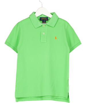 POLO RALPH LAURENLime Green Polo 6 Years