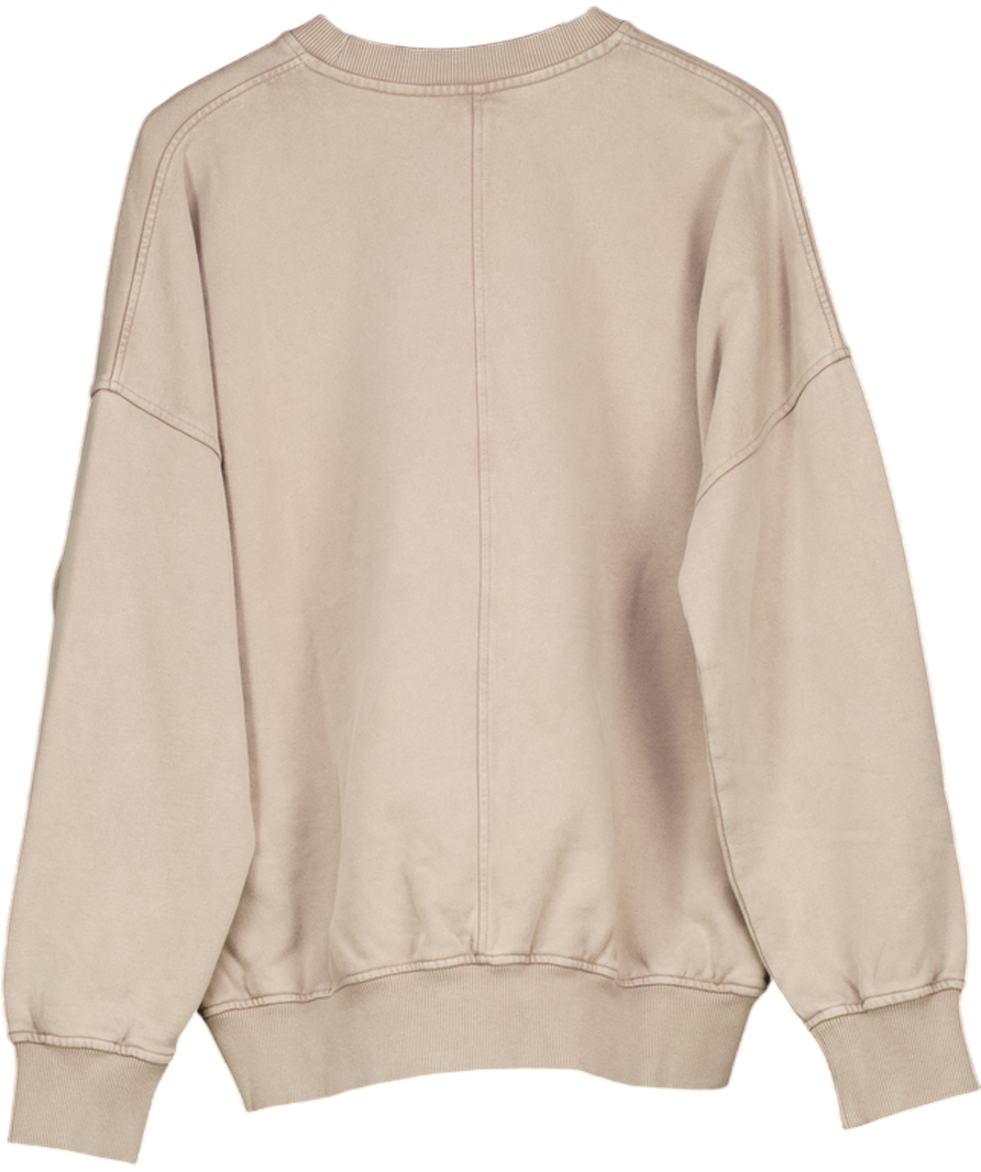 GOODSUNDAY Beige Sunday Sweatshirt UK M