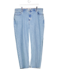 Abercrombie & Fitch Blue High Rise Vintage Straight Jean UK 20