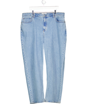 Abercrombie & Fitch Blue High Rise Vintage Straight Jean UK 20