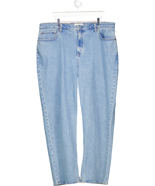 Abercrombie & Fitch Blue High Rise Vintage Straight Jean UK 20