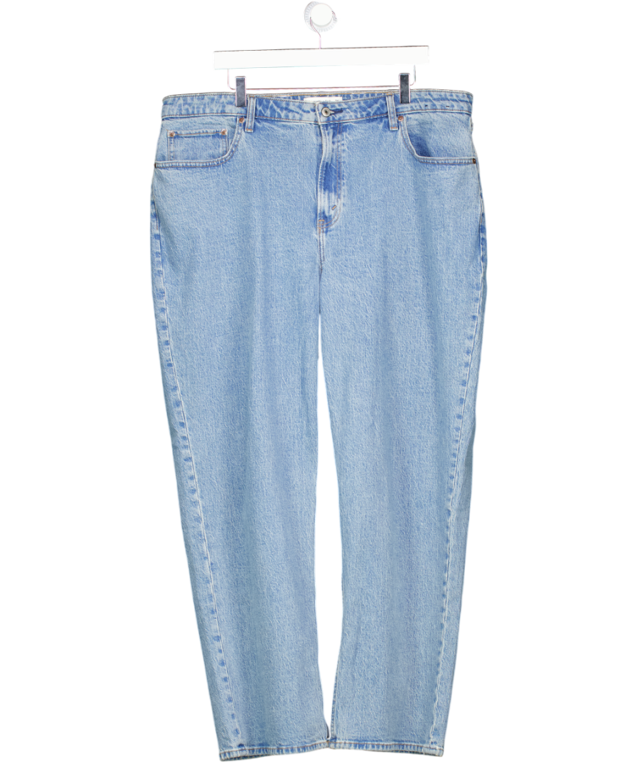 Abercrombie & Fitch Blue High Rise Vintage Straight Jean UK 20