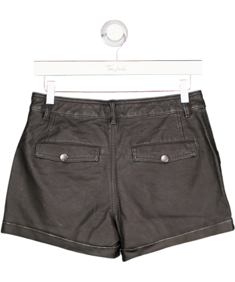 FREE PEOPLE Black We The Free West Lake Vegan Shorts UK 6