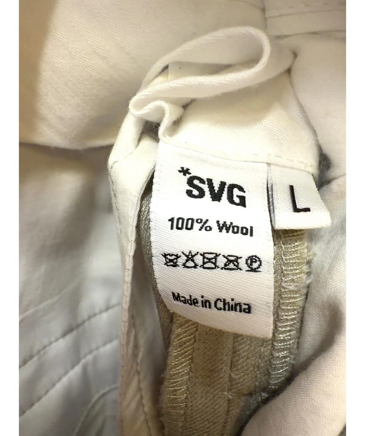*SVG Grey Colour, size UK L — label