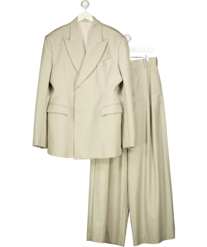 SVG 2-piece Oversize Grey Double-Breasted Suit UK L