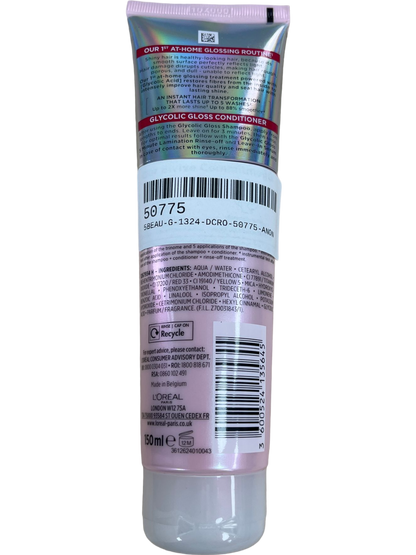 L'Oreal Paris Elvive Glycolic Gloss Conditioner for Dull, Porous Hair 150ml